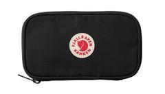 Fjällräven Kånken Travel Wallet Black Unisex - Peňaženka Fjällräven - Čierna - F23781-550-One-size - Size: One size