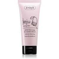 Ziaja Jeju Young Skin ніжне очищуюче мило для обличчя 75 мл