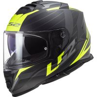Moto helma LS2 FF800 Storm II Nerve Matt H-V Yellow XS (53-54)