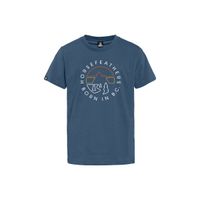 HORSEFEATHERS Detské tričko Line Circle - moonlight blue BLUE velikost XL