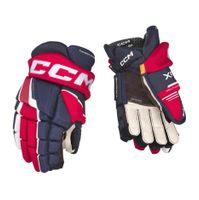 Rukavice CCM Tacks XF JR, Junior, 12", tmavo modrá-červená-biela