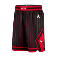 Jordan Dri FIT NBA Chicago Bulls Statement Edition Swingman Shorts - Pánske - Kraťasy Jordan - Čierne - HM4863-010 - Veľkosť: S