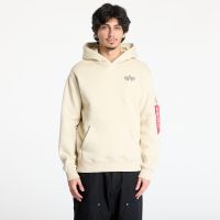 Bluza Alpha Industries Inc. Signature BP Hoodie Vintage White M