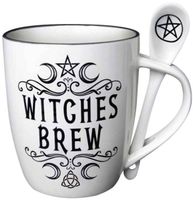 Tasse mit Löffel ALCHEMY GOTHIC - Witches Brew