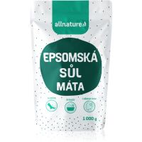 Allnature Epsom salt Mint sol za kupku 1000 g