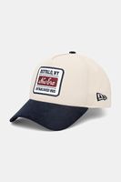 New Era Bavlnená šiltovka New Era PATCH SUEDE E-FRAME