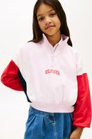 Tommy Hilfiger mikina na zips detská bavlnená s elastanom