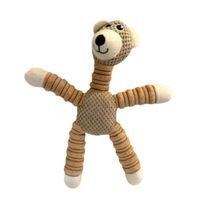 Reedog bear slim, sípoló játék cordura + plüss, 40 cm