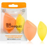 Real Techniques Sponge+ Miracle Complexion & Concealer gobica za tekoči puder 2 kos 1 kos