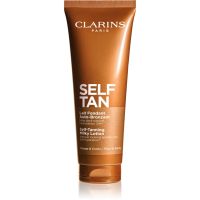 Clarins Self Tan Self-Tanning Milky Lotion Selbstbräuner für Körper und Gesicht 125 ml
