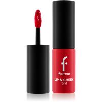 flormar Lip & Cheek Tint róż w płynie do ust i policzków odcień 001 Scarlet Ruby 6.7 ml