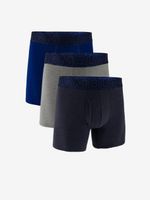 Set of three Under Armour M UA Perf Cotton 6in boxer shorts