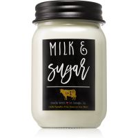 Milkhouse Candle Co. Farmhouse Milk & Sugar ароматна свещ Mason Jar 368 гр.