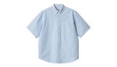 Carhartt WIP S/S Braxton Shirt Blue Pánske - Košeľa Carhartt WIP - Modrá - I031454_1ON_XX-M - Size: M