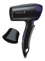 Fén na vlasy Remington Travel Dryer 1400 W - čierny-fialový (D2400) + darček zadarmo