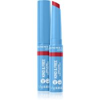 Rimmel Kind & Free tönender Lippenbalsam Farbton 005 Turbo Red 1,7 g