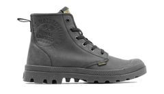 Palladium Pampa Continental Leather Royal Entfield Unisex - Obuv Palladium - Černá - 74373-008-M-9.5 - Size: 9.5