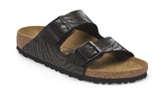 Birkenstock Arizona BS Synthetic Zebra Narrow Fit Ženy - Sandály Birkenstock - Černá - 1029560-7 - Size: 7