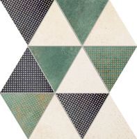 Mozaika Margot green 32,8x25,8 rectified Arte