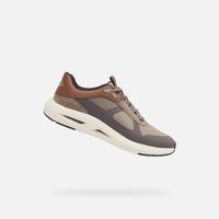 Beige men's sneakers Geox Spherica Ecub-5 - Men's