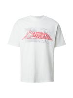 VANS Majica 'WAVE CHECK'  siva / crvena / bijela