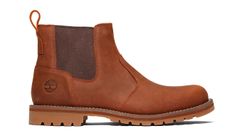 Timberland Redwood Falls Mid Chelsea Boot Brown Muži - Obuv Timberland - Hnědá - A288F-F13-8 - Size: 8