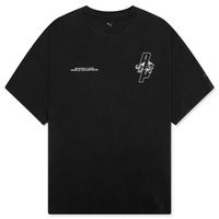 Puma X Represent Tee - Pánske - Tričko Puma - Čierne - 635798-01 - Veľkosť: M