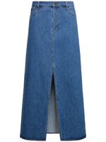 Miles Cotton Denim Long Skirt