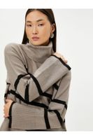 Koton Oversize Turtleneck Sweater Knitwear Long Sleeve Ribbed