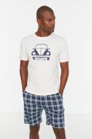 Herren-Pyjama-Set Trendyol Plaid