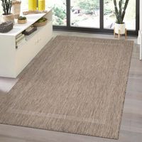 Kusový venkovní koberec Relax 4311 brown Kruh Ø 200 cm