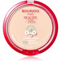 Bourjois Healthy Mix mattító púder a ragyogó bőrért árnyalat 01 Ivory 10 g