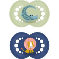 MAM Original 6+ months Schnuller Green / Blue 2 St.