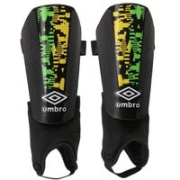 Umbro FORMATION GUARD W/ANKLE SOCK Мъжки футболни протектори, черно, размер