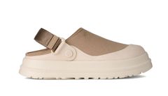 UGG Women's GoldenGlow Canvas Clog Brown Femei - Sandale UGG - Maro - 1175295-MDSD-7 - Size: 7