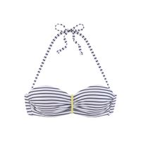 VENICE BEACH Bikini gornji dio  tamo žuta / crna / bijela