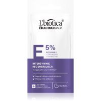 L’biotica DermoMask E 5% intenzívna regeneračná maska na tvár 8 ml