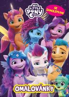 My Little Pony: Moje omalovánky se samolepkami - kniha z kategorie Omalovánky