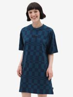 Vans Center Vee Print Kleid Blau