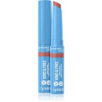 Rimmel Kind & Free tonirani balzam za ustnice odtenek 002 Apricot Beauty 1,7 g