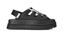 UGG Women's GoldenGlow Toggle Black Žene - Sandale UGG - Crna - 1179370-BLK-4 - Size: 4