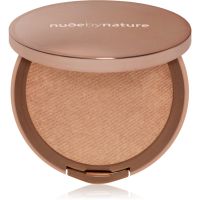 Nude by Nature Flawless Pressed Powder Foundation pudra compacta culoare N4 Silky Beige 10 g