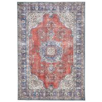 Novel VINTAGE KOBEREC, 130/200 cm, viacfarebná, červená