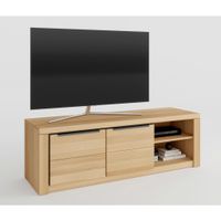 Livetastic NÍZKA KOMODA, buk, farba buka, 160/51/54 cm