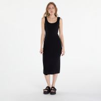 Sukienka Urban Classics Ladies Rib Top Dress Black M