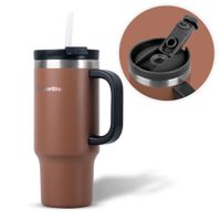 Termohrnek inSPORTline Natticino 470 ml kávová