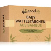 Pandoo Bamboo Cotton Buds for Babies Wattestäbchen für Kinder 55 St.