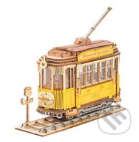 Historická tramvaj (3D dřevěné puzzle) - puzzle z kategorie 3D puzzle