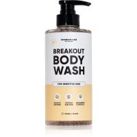 breakout + aid Body Wash гель для душу проти акне з кислотами AHA та BHA 500 мл