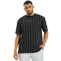 Karl Kani Small Signature Pinstripe Tee Black - Pánske - Tričko Karl Kani - Čierne - 6030153 - Veľkosť: M
